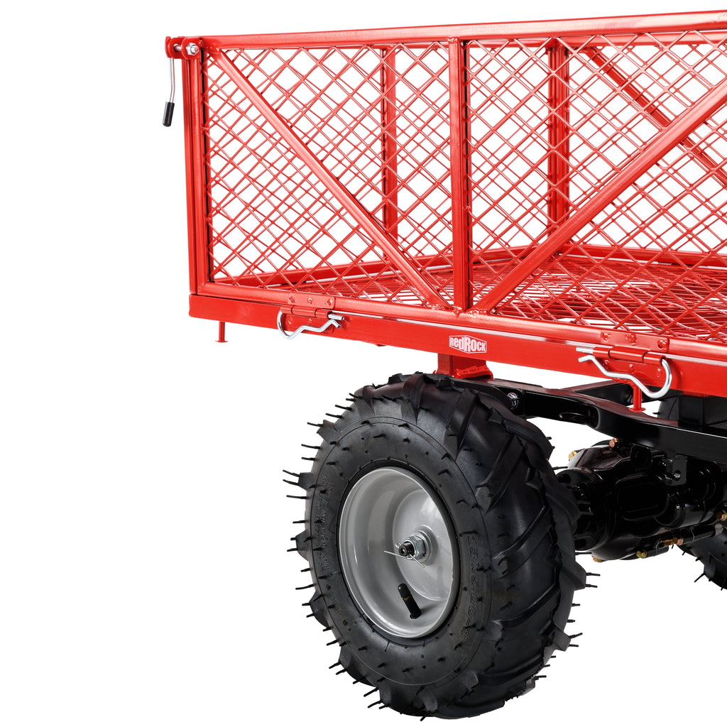 Brouette Électrique 500W 48V — Chariot Motorisé 500 lbs