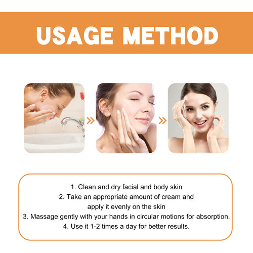 Crème Igname Sauvage Anti-Rides — Hydratante, Éclaircissante & Peau Jeune