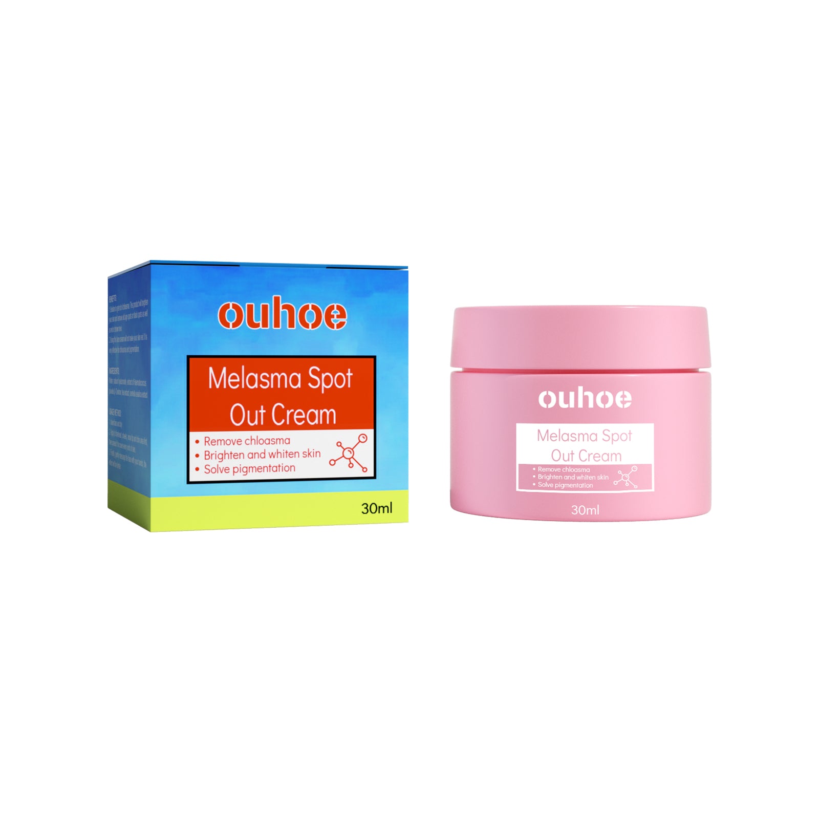 Crème Anti-Taches Mélasma — Blanchissante, Hydratante & Teint Uniforme