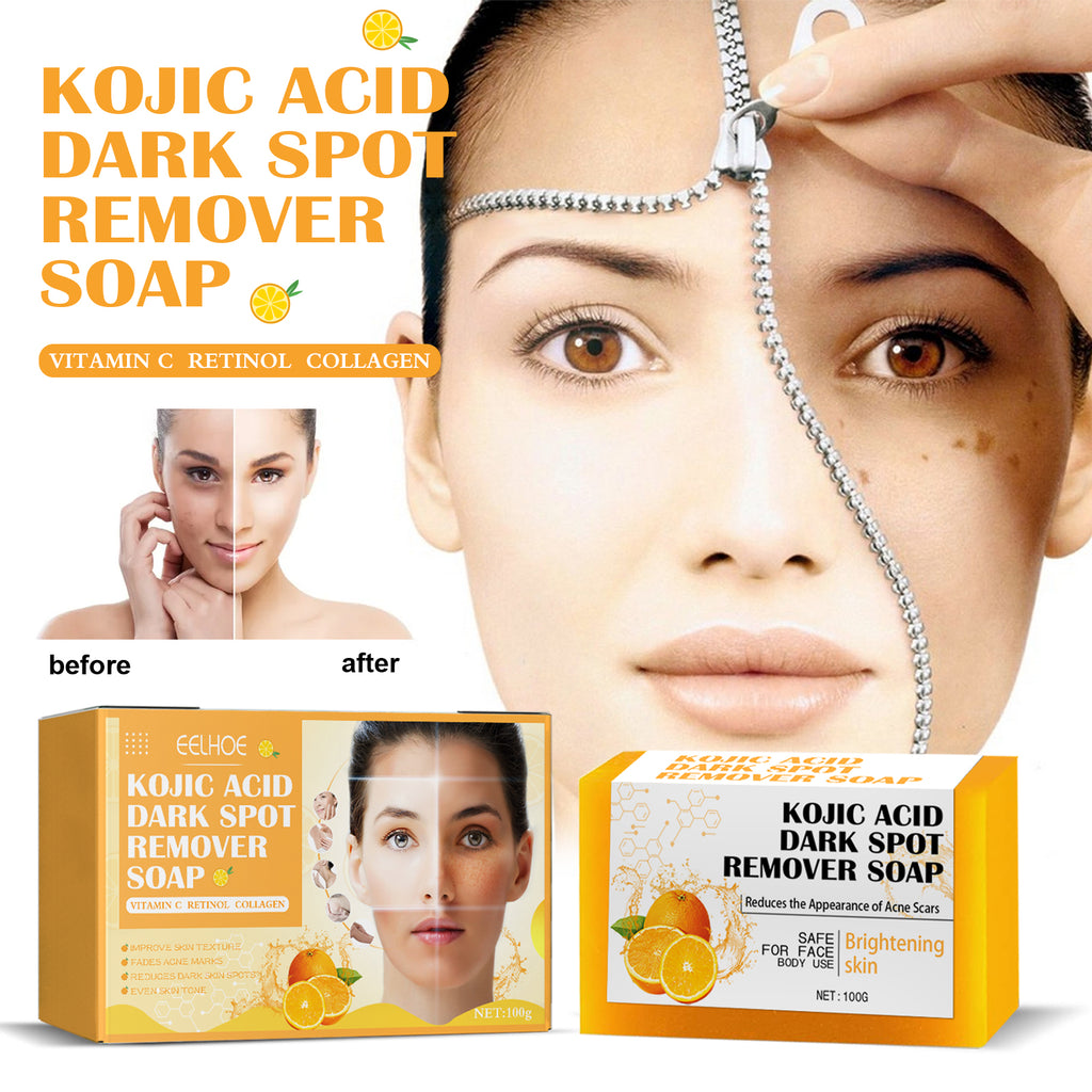 Savon Acide Kojique Exfoliant — Anti-Taches, Pores Nets & Peau Lumineuse