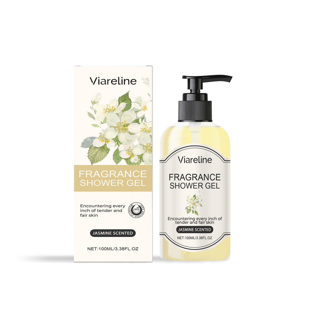 Gel Douche Jasmin Hydratant Femme — Peau Douce, Lumineuse & Parfumée