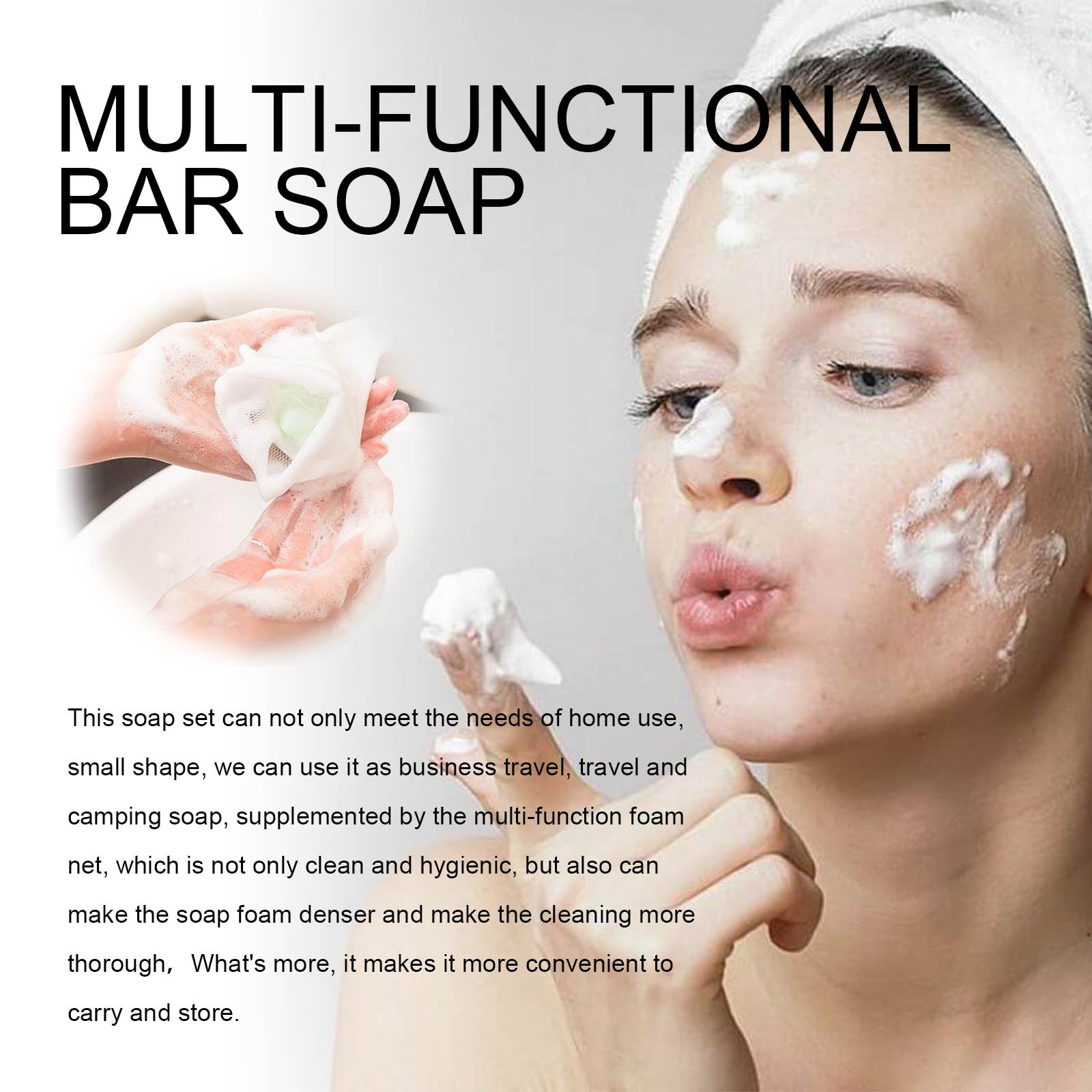 Savon Douche Blanchissant Premium — Peau Douce, Lumineuse & Hydratée