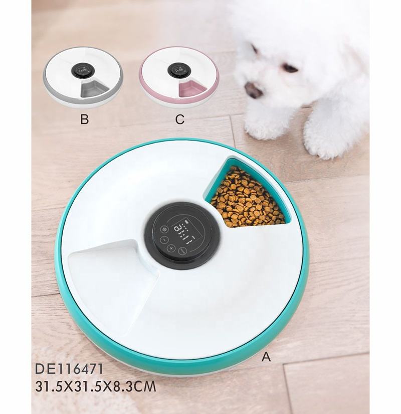 Distributeur Automatique Chat Chien 6 Repas — Minuterie Électrique