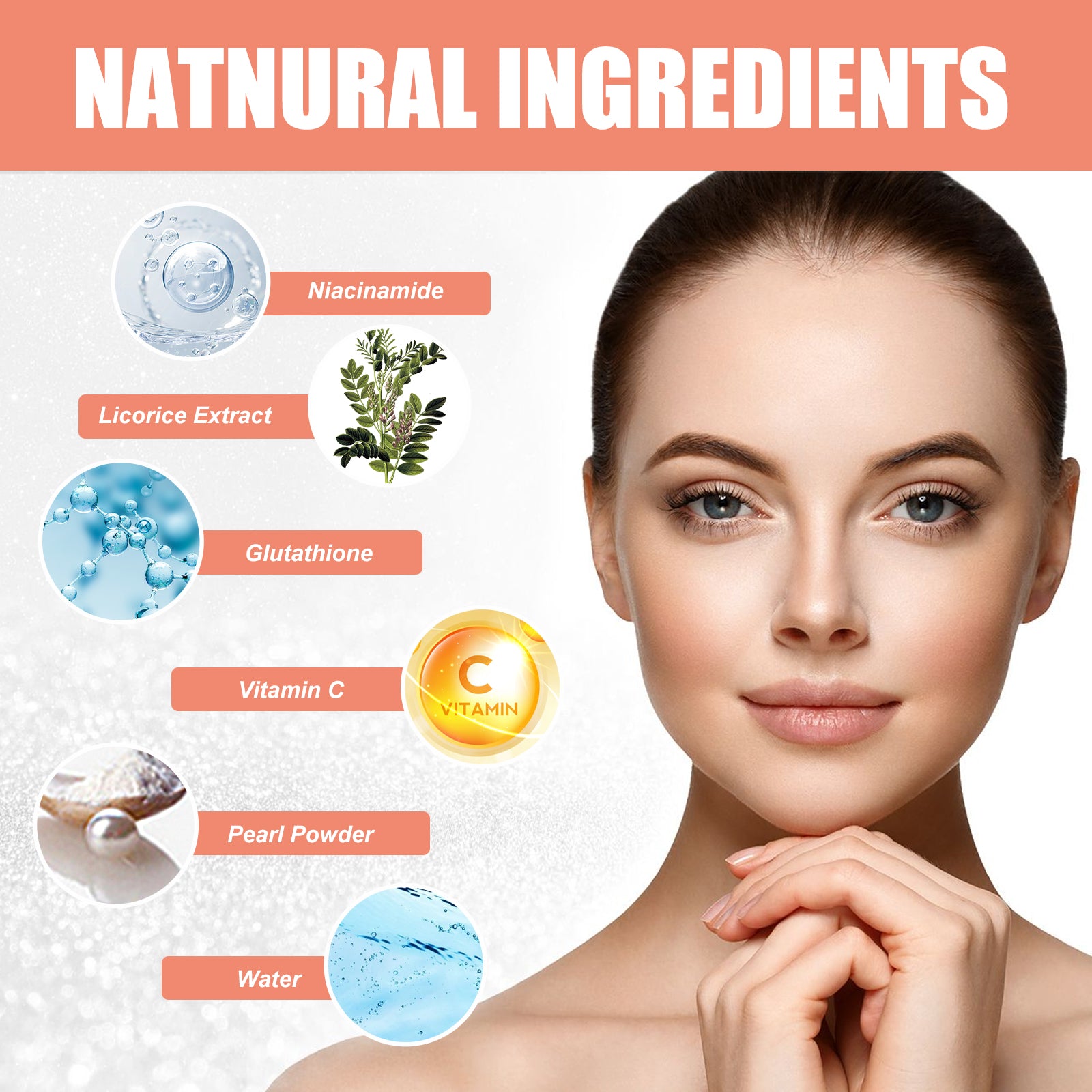 Crème Blanchissante Raffermissante Visage — Hydratante, Réparatrice & Teint Éclatant