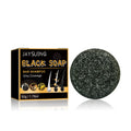 Savon Noir Dense Capillaire — Cuir Chevelu Propre, Cheveux Forts & Souples