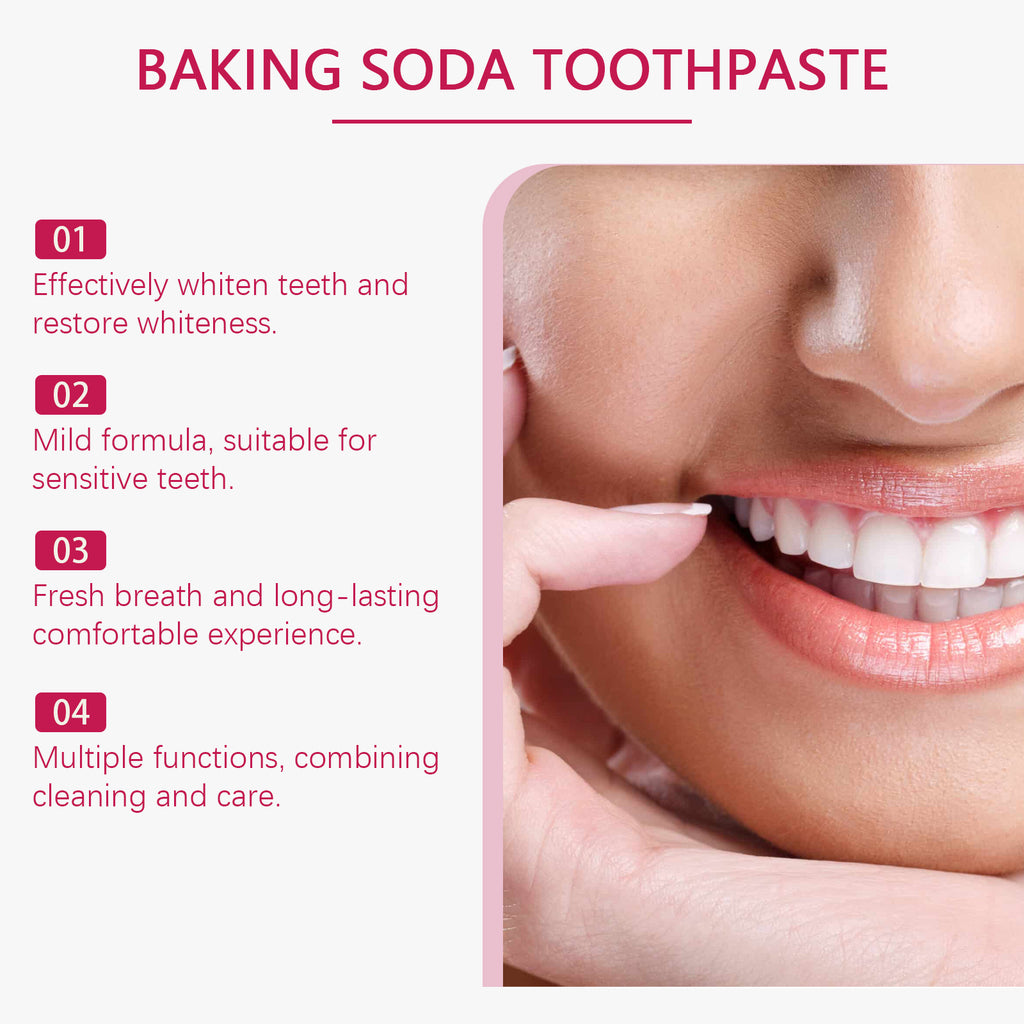Dentifrice Bicarbonate Menthe — Blanchissant, Haleine Fraîche & Sourire Éclatant