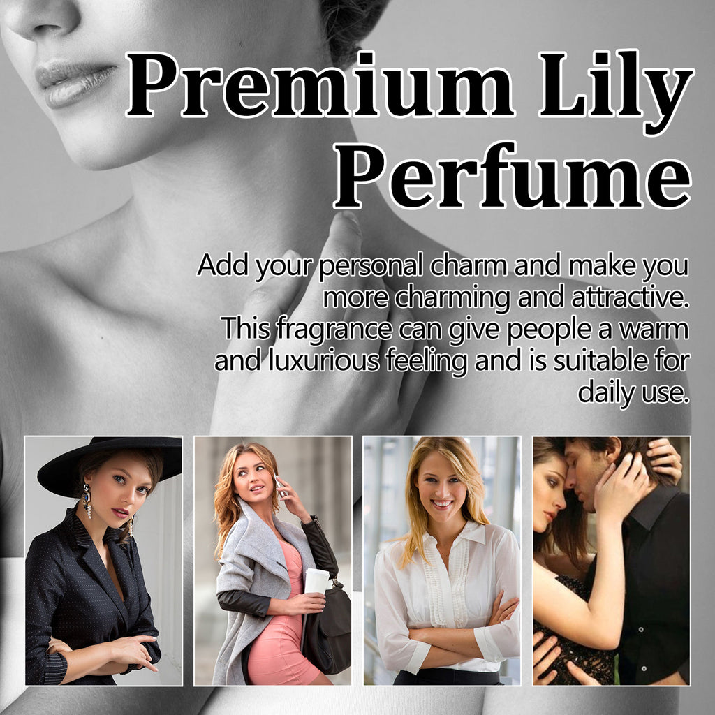 Parfum Premium Lily Bille Femme — Fragrance Naturelle Fraîche & Longue Tenue