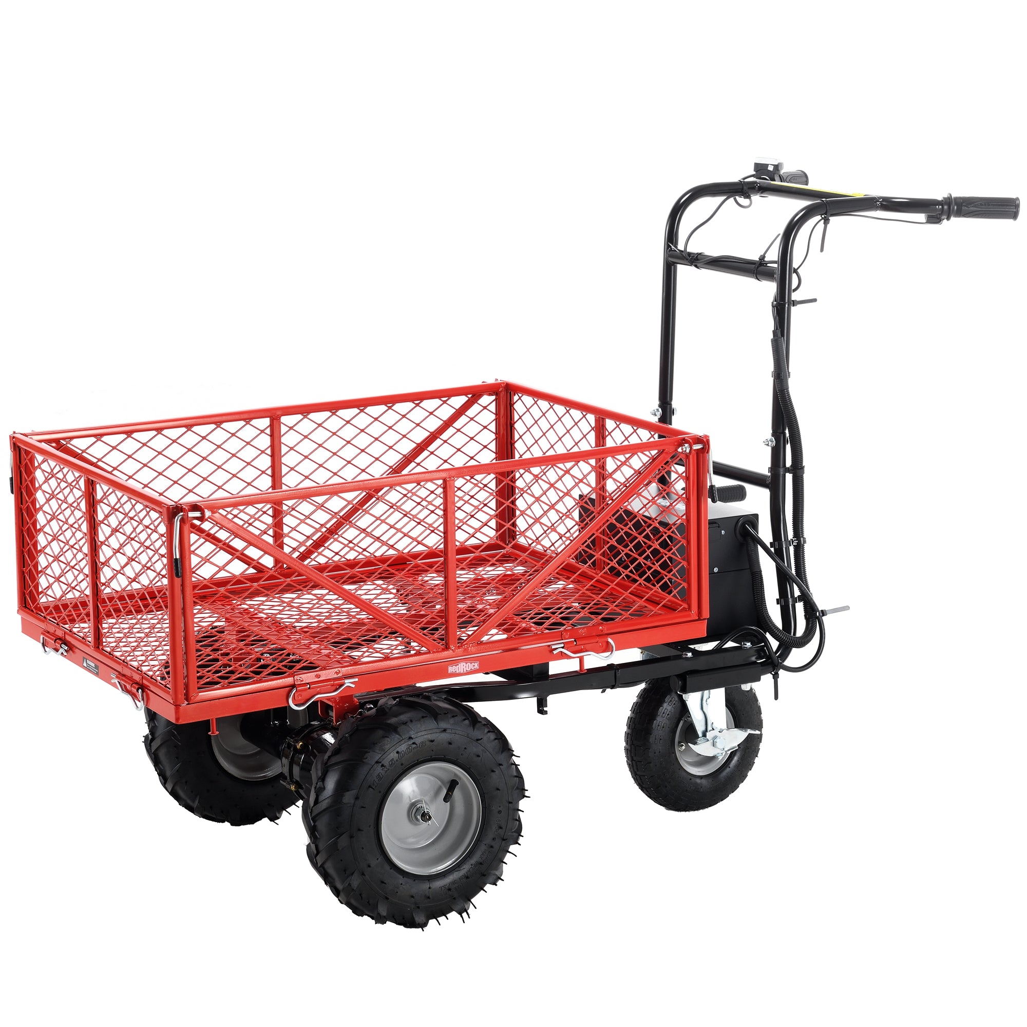 Brouette Électrique 500W 48V — Chariot Motorisé 500 lbs