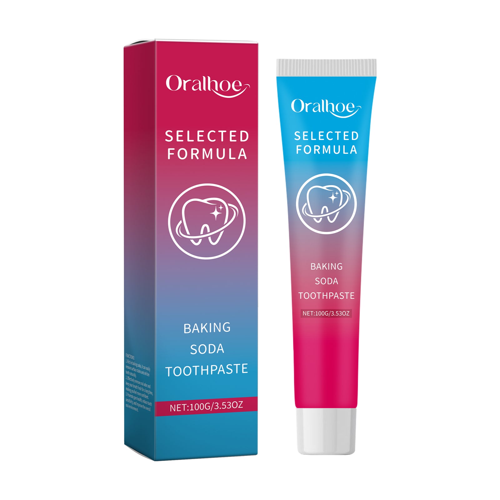 Dentifrice Bicarbonate Menthe — Blanchissant, Haleine Fraîche & Sourire Éclatant
