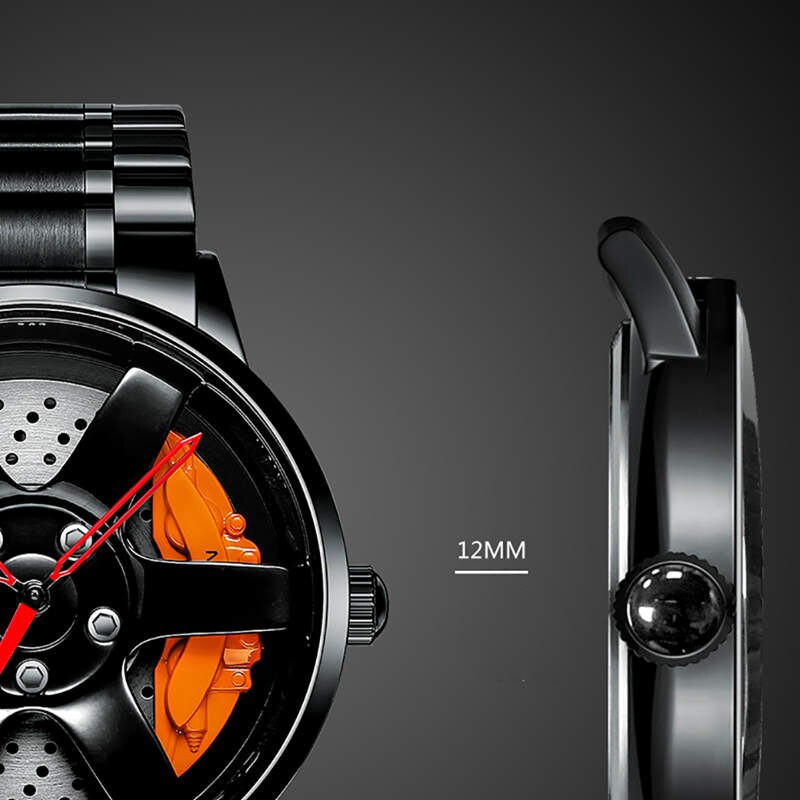 Montre NIBOSI Sport Luxe Jante — Quartz Étanche Homme