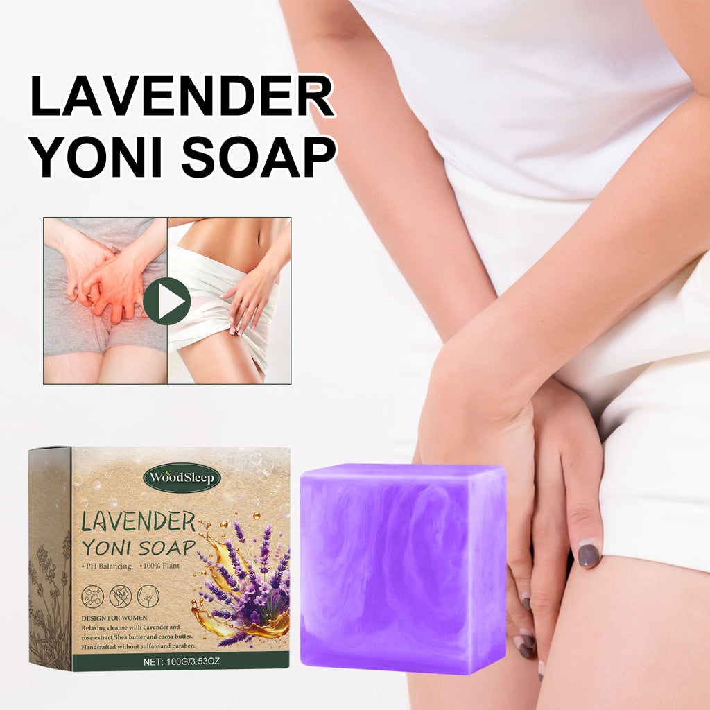 Savon Lavande Apaisant Femme — Anti-Démangeaisons, Déodorant & Hydratant