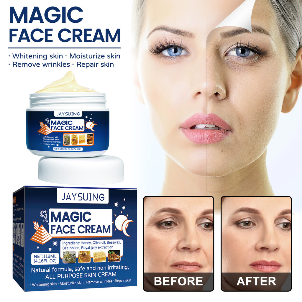 Crème Soin Visage Multi-Action — Hydratante, Raffermissante & Éclat Quotidien