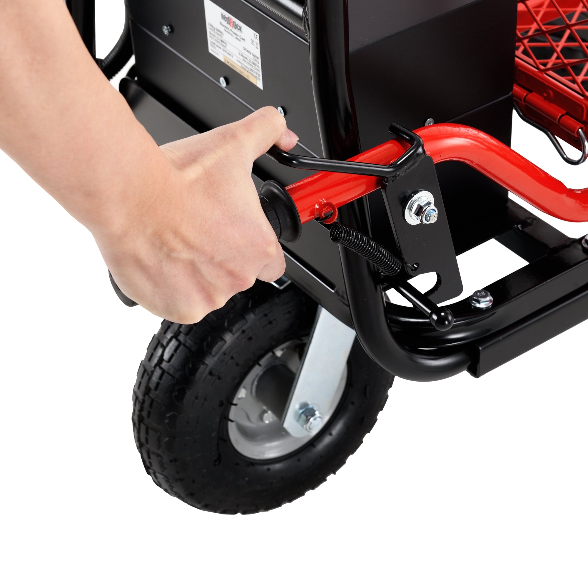 Brouette Électrique 500W 48V — Chariot Motorisé 500 lbs