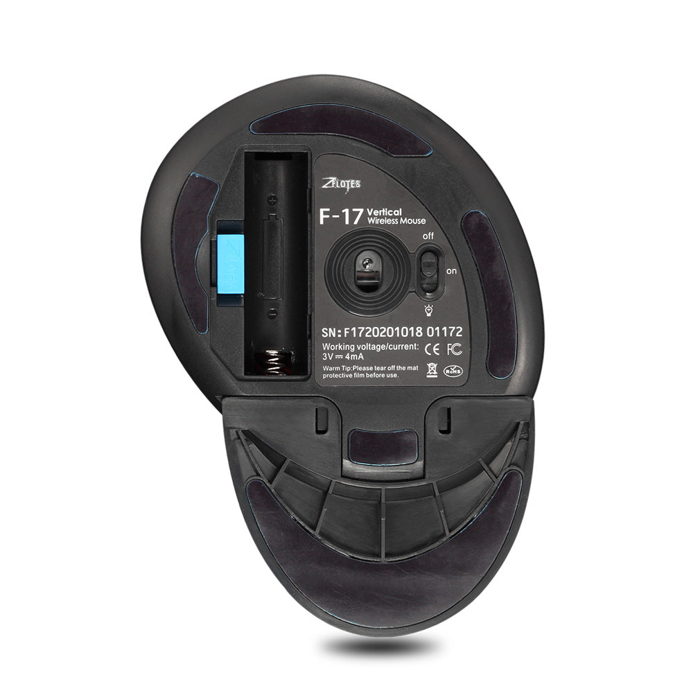 Souris Verticale Ergonomique F17 — Sans Fil Anti-Fatigue