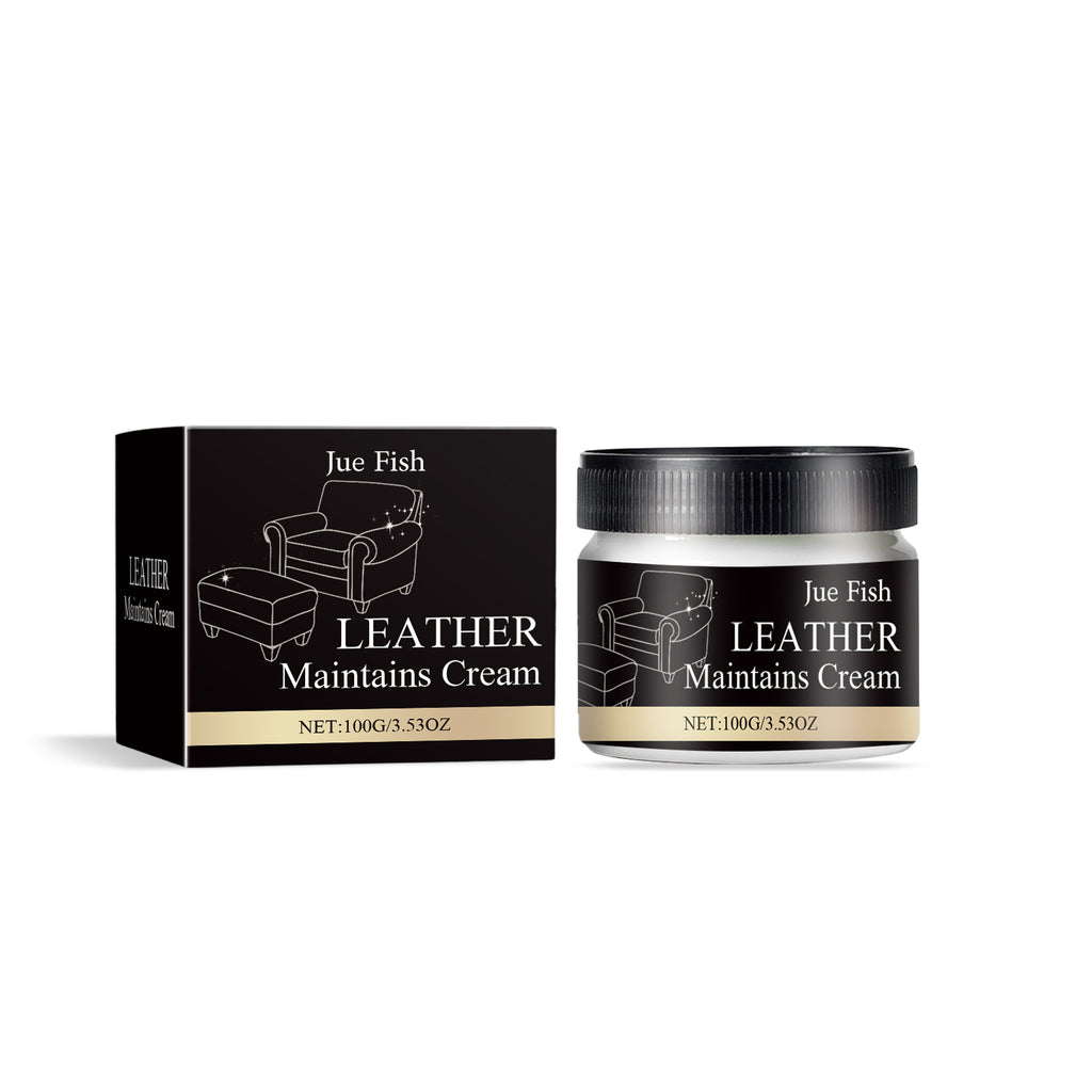 Crème Réparatrice Cuir Multi-Usage — Canapé, Voiture & Maroquinerie