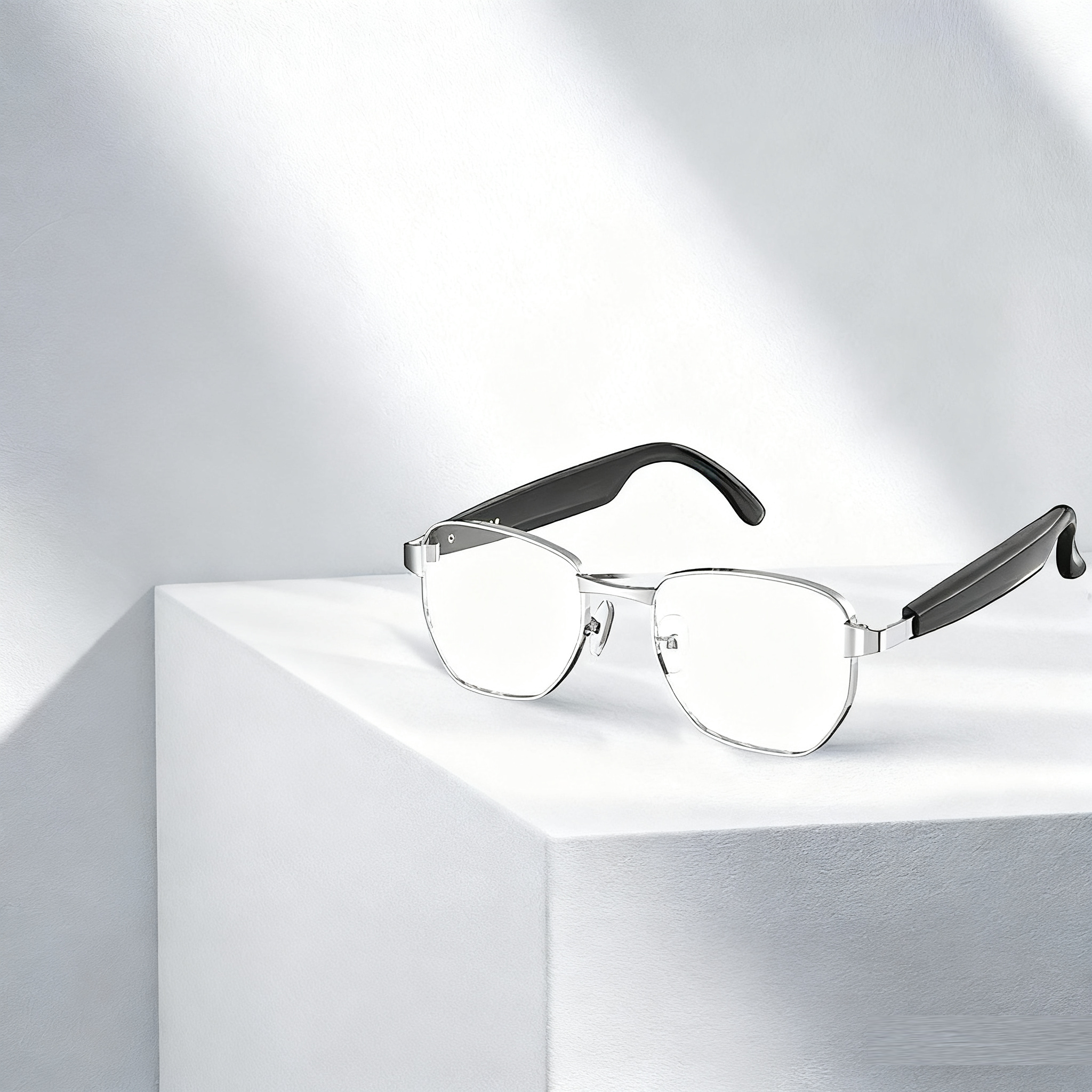 Lunettes Traducteur IA HY-C8 — 75 Langues Bluetooth Conférence