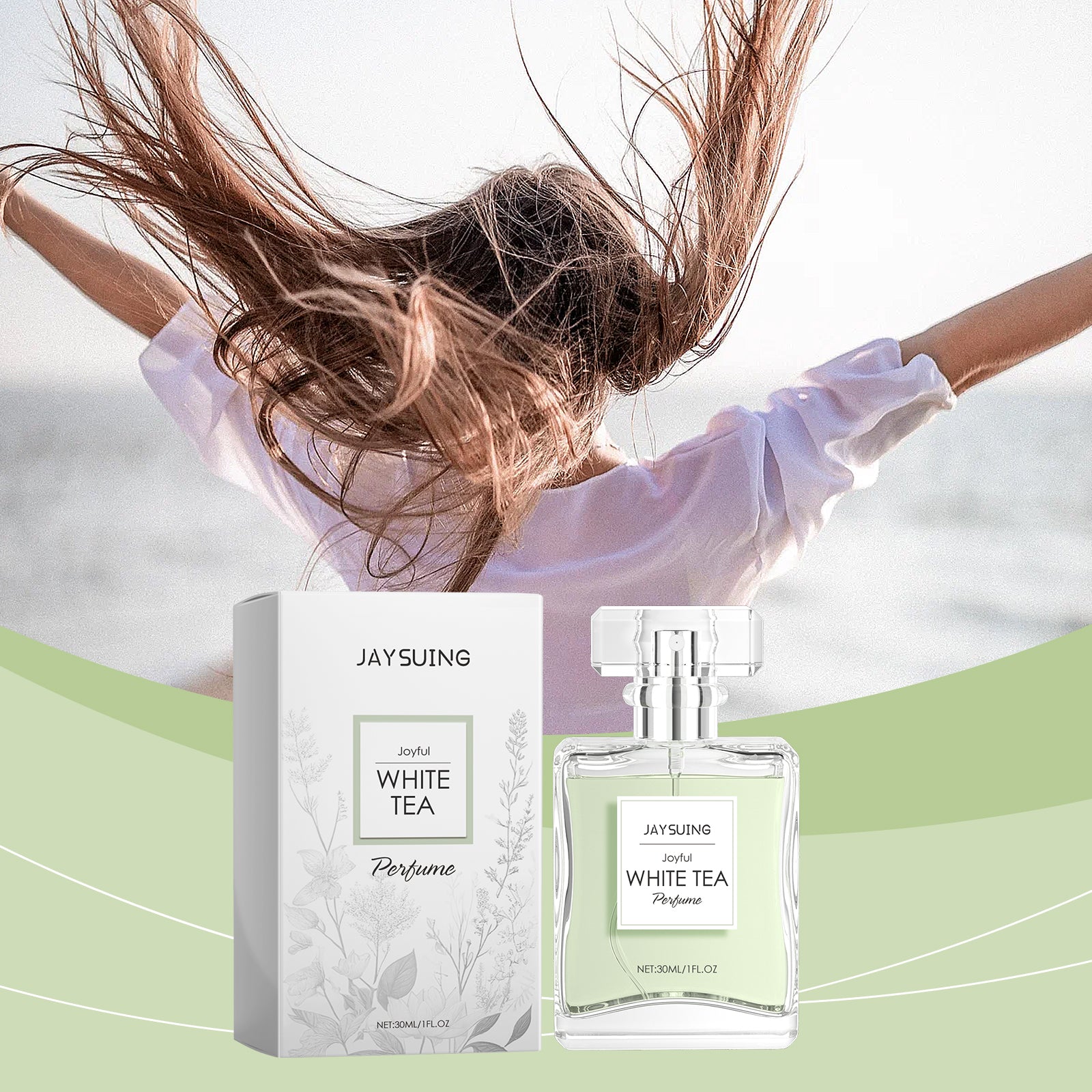 Parfum Thé Blanc Qinghuan — Fragrance Fraîche, Élégante & Tempérament Dating