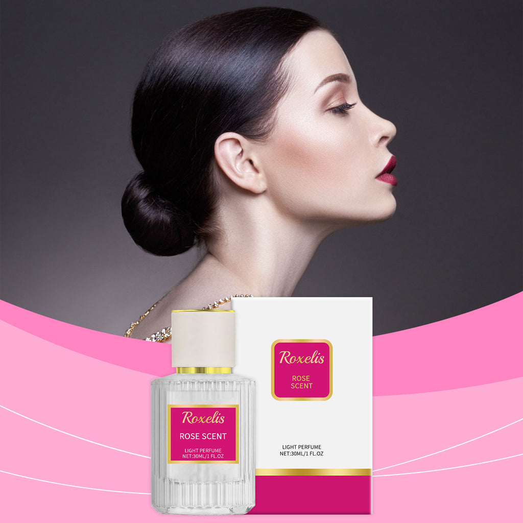 Parfum Rose Charme Naturel — Fragrance Florale, Légère & Longue Tenue Femme