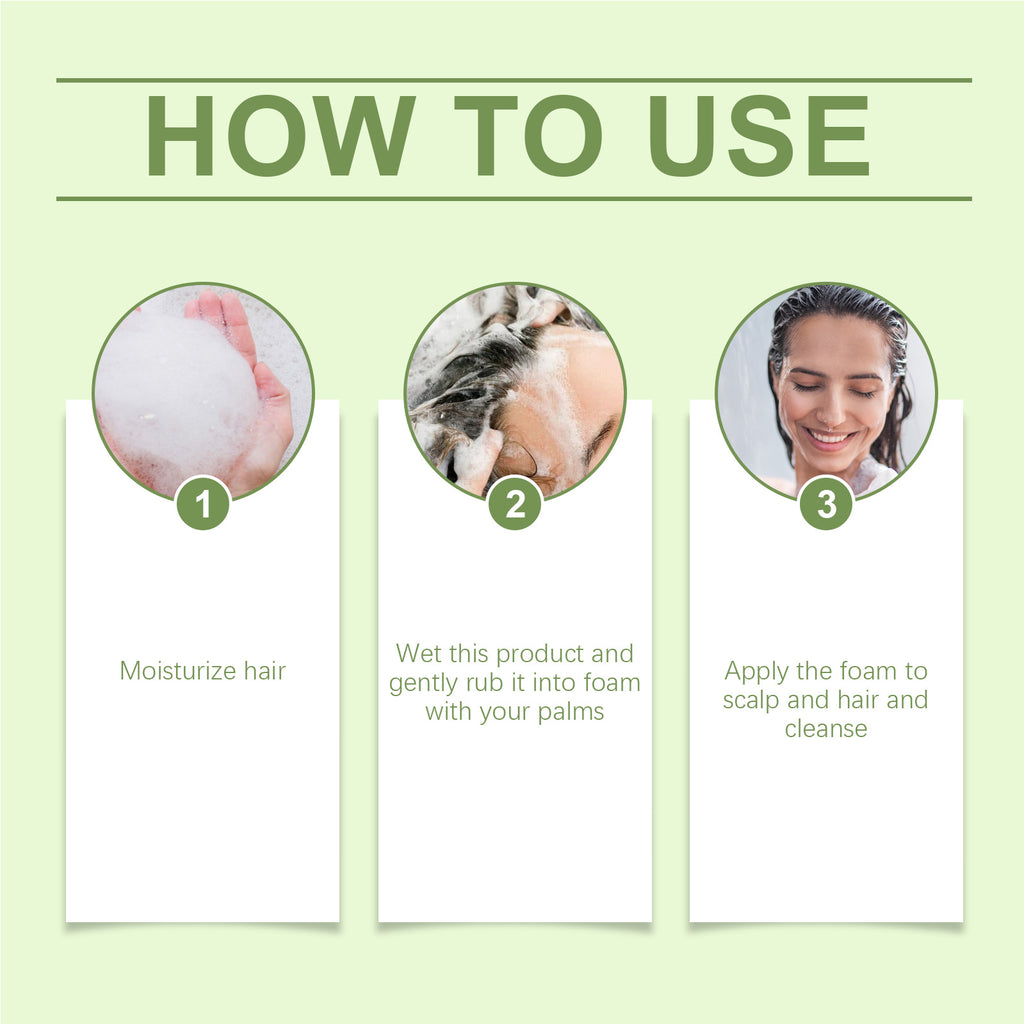Savon Shampoing Romarin — Nettoyant Doux, Cheveux Brillants & Cuir Chevelu Sain