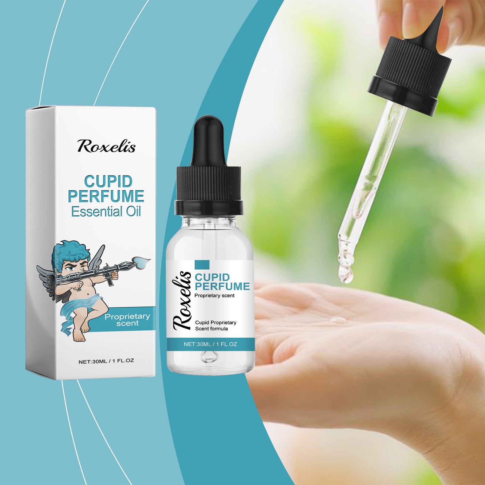 Parfum Cologne Cupid Series — Fragrance Fraîche & Naturelle, Atmosphère Dating