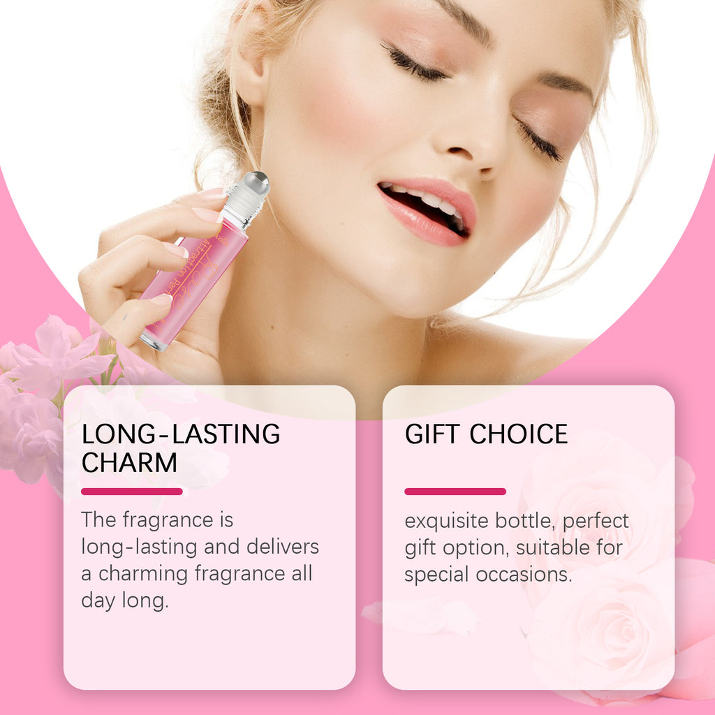 Parfum Rose Léger Femme — Fragrance Naturelle & Portable, Longue Tenue
