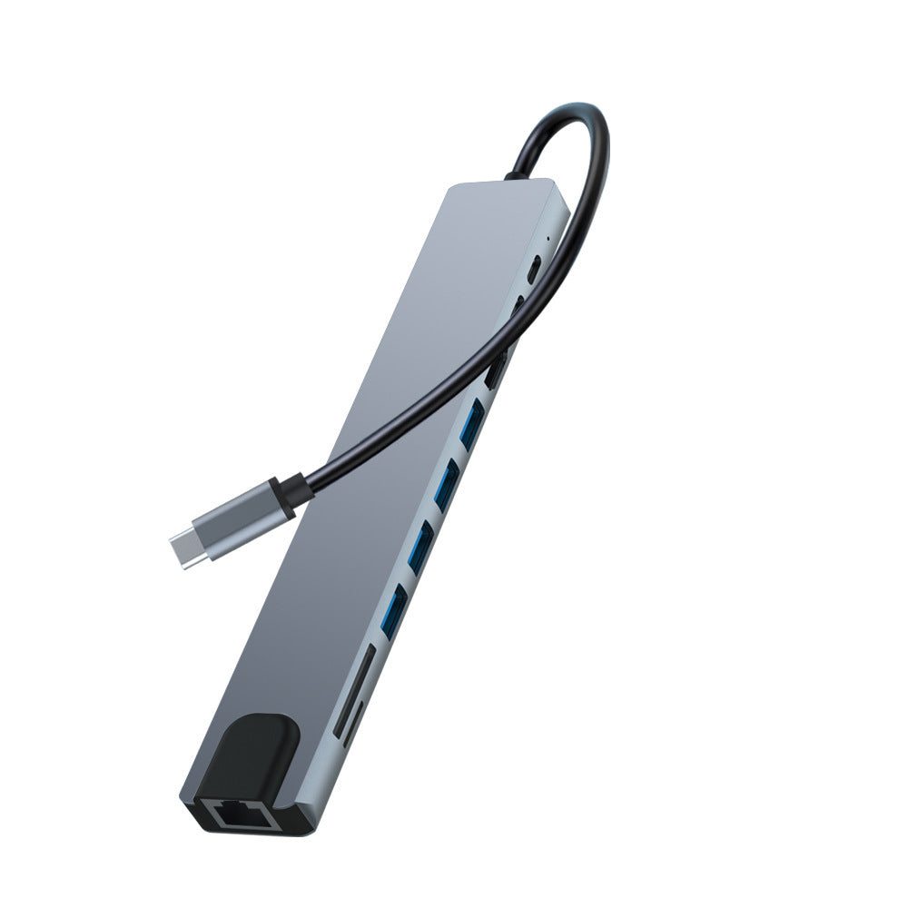 Dock USB-C 10-en-1 — HDMI 4K, Ethernet 100Mbps & Hub Laptop