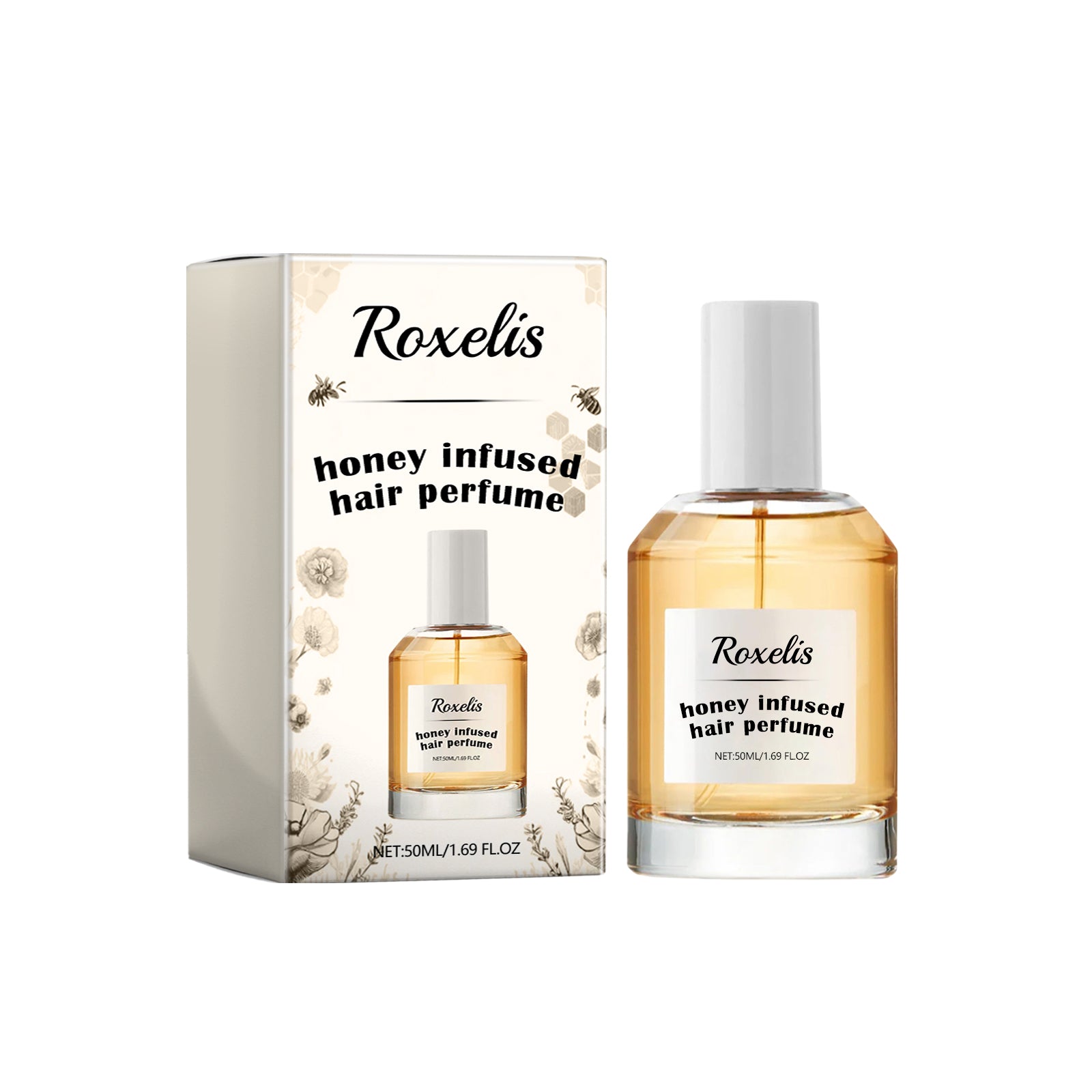 Parfum Capillaire au Miel — Nourrit, Restaure & Parfume les Cheveux Secs