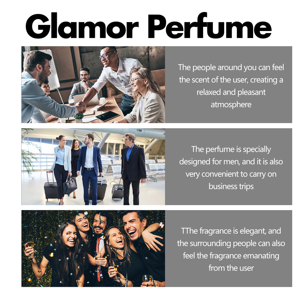 Parfum Glamor Niche — Fragrance Douce & Naturelle, Longue Tenue, Dating