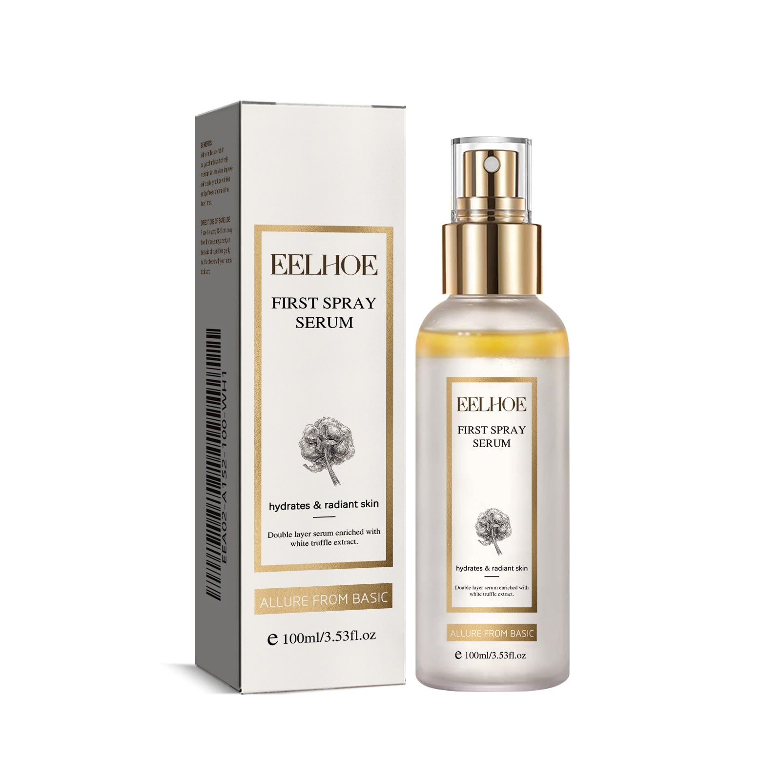 White Truffle Moisturizing Spray, Moisturizing And Brightening Whitening Essence Spray
