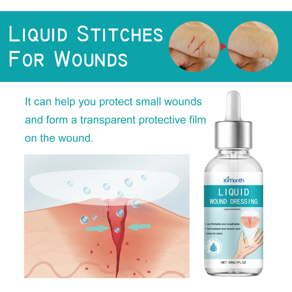 Pansement Liquide Invisible — Protection Rapide, Respirant & Waterproof