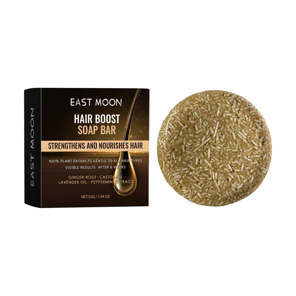 Savon Activateur Racines — Cheveux Noirs Épais, Lisse & Naturel, Soin Capillaire