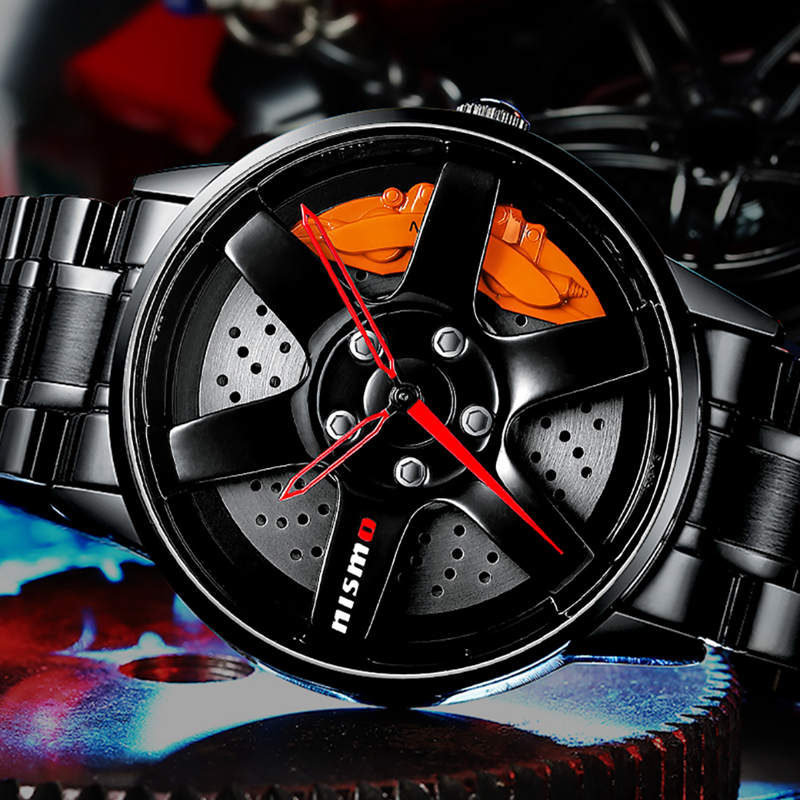 Montre NIBOSI Sport Luxe Jante — Quartz Étanche Homme