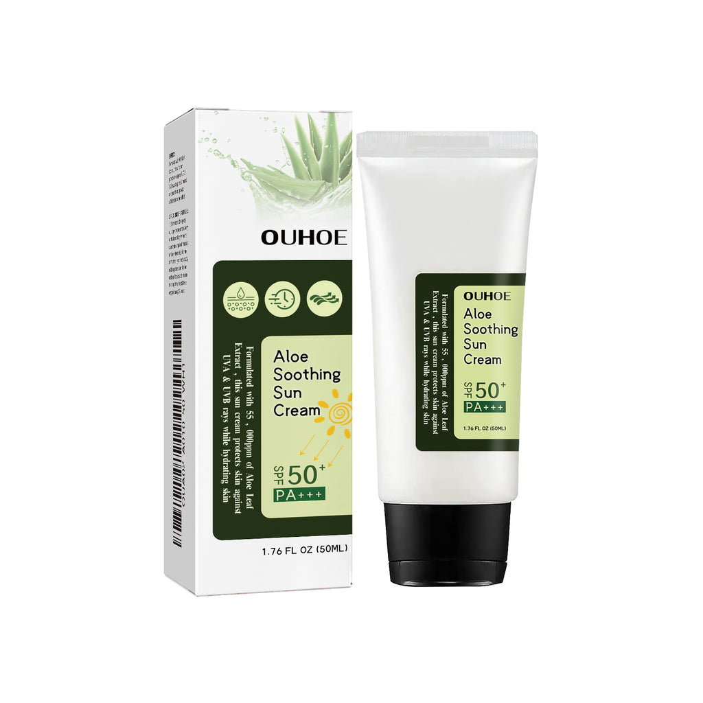 Crème Protéctrice Aloé Vera — Hydratante, Anti-UV & Barrière Cutanée