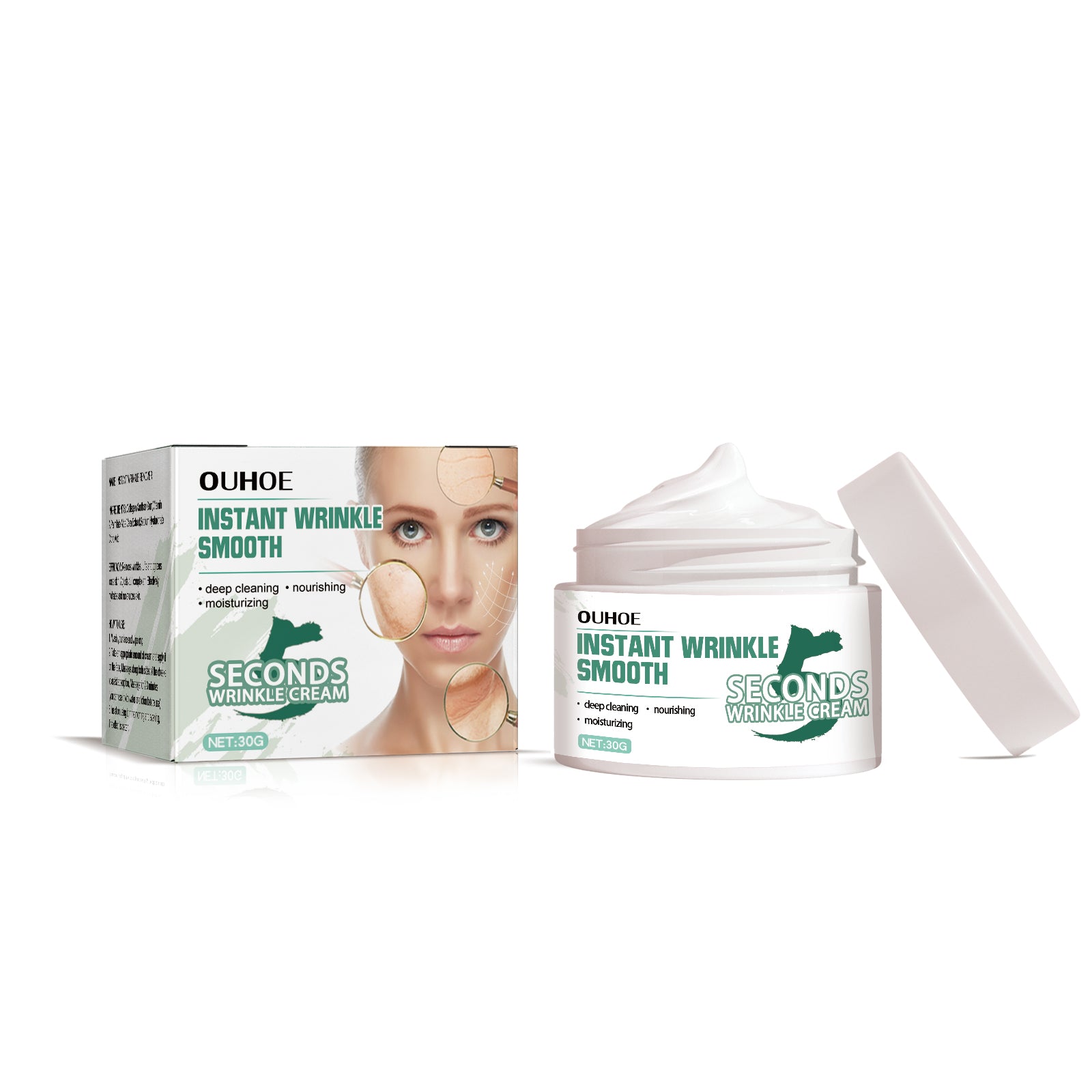 Crème Anti-Rides Raffermissante — Lissante, Hydratante & Peau Jeune