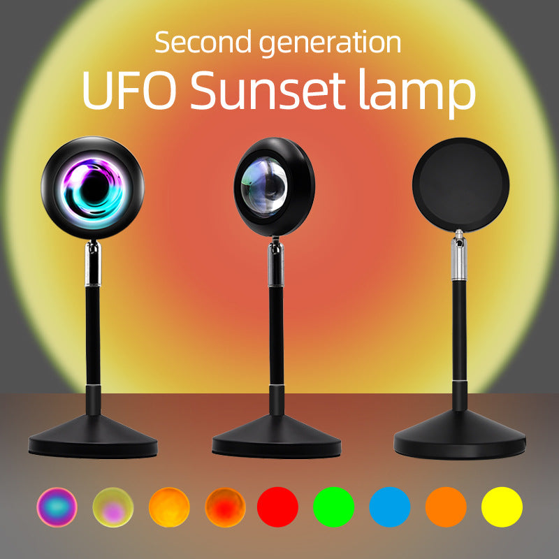Tuya Sunset Light WIFI Bluetooth Smart Voice Control Live Projection Sunset Light APP Control Alexa