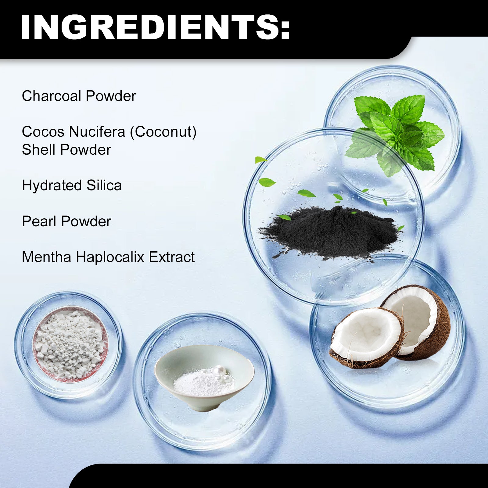 Poudre Blanchissante Dentaire Premium — Anti-Tartre, Anti-Fumée & Sourire Éclatant