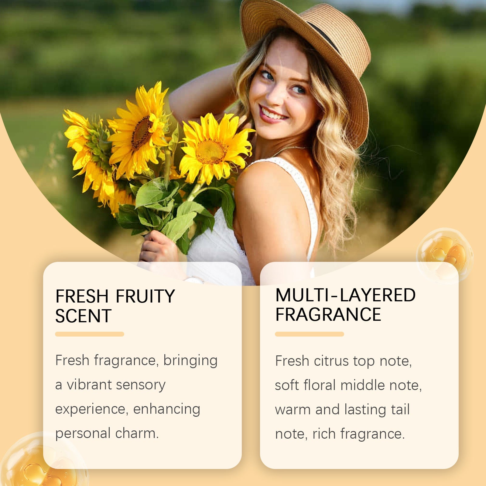 Spray Parfum Pamplemousse Femme — Fragrance Fraîche, Naturelle & Charmante