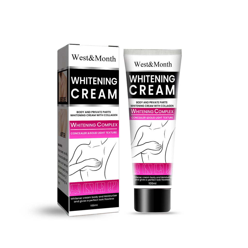 Crème Blanchissante Visage — Éclaircissante, Hydratante & Teint Uniforme