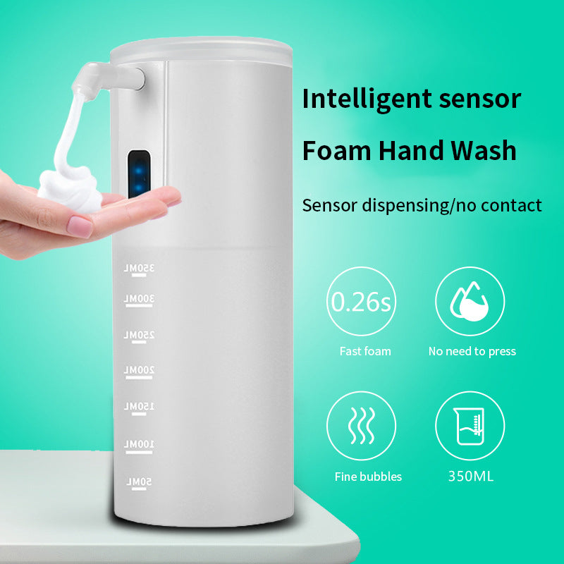 Fully Automatic Induction Foam Hand Washing Machine Portable Bubble Infrared Smart Soap Dispenser