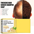 Savon Shampoing Gingembre — Hydrate Pointes & Racines, Cuir Chevelu Sain