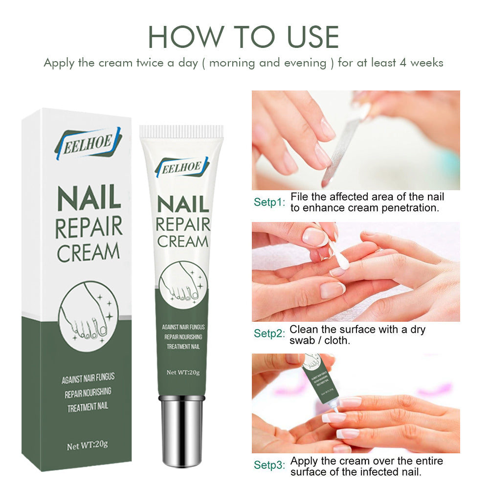 Crème Soin Ongles & Pieds — Réparatrice, Nourrissante & Ongles Renforcés