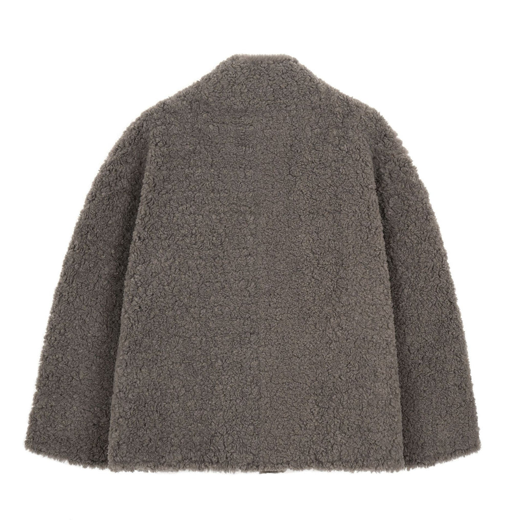 Veste Réversible Suède & Laine d'Agneau — Double Face Premium