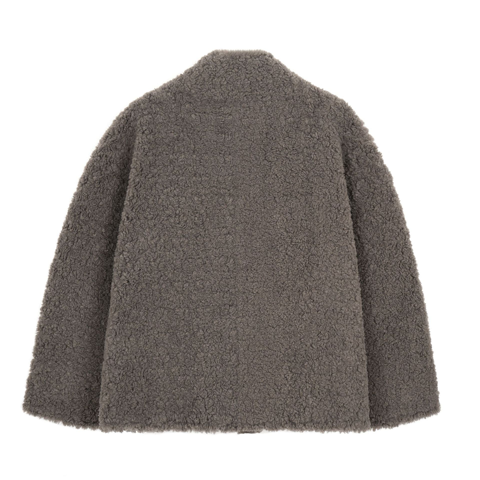 Veste Réversible Suède & Laine d'Agneau — Double Face Premium