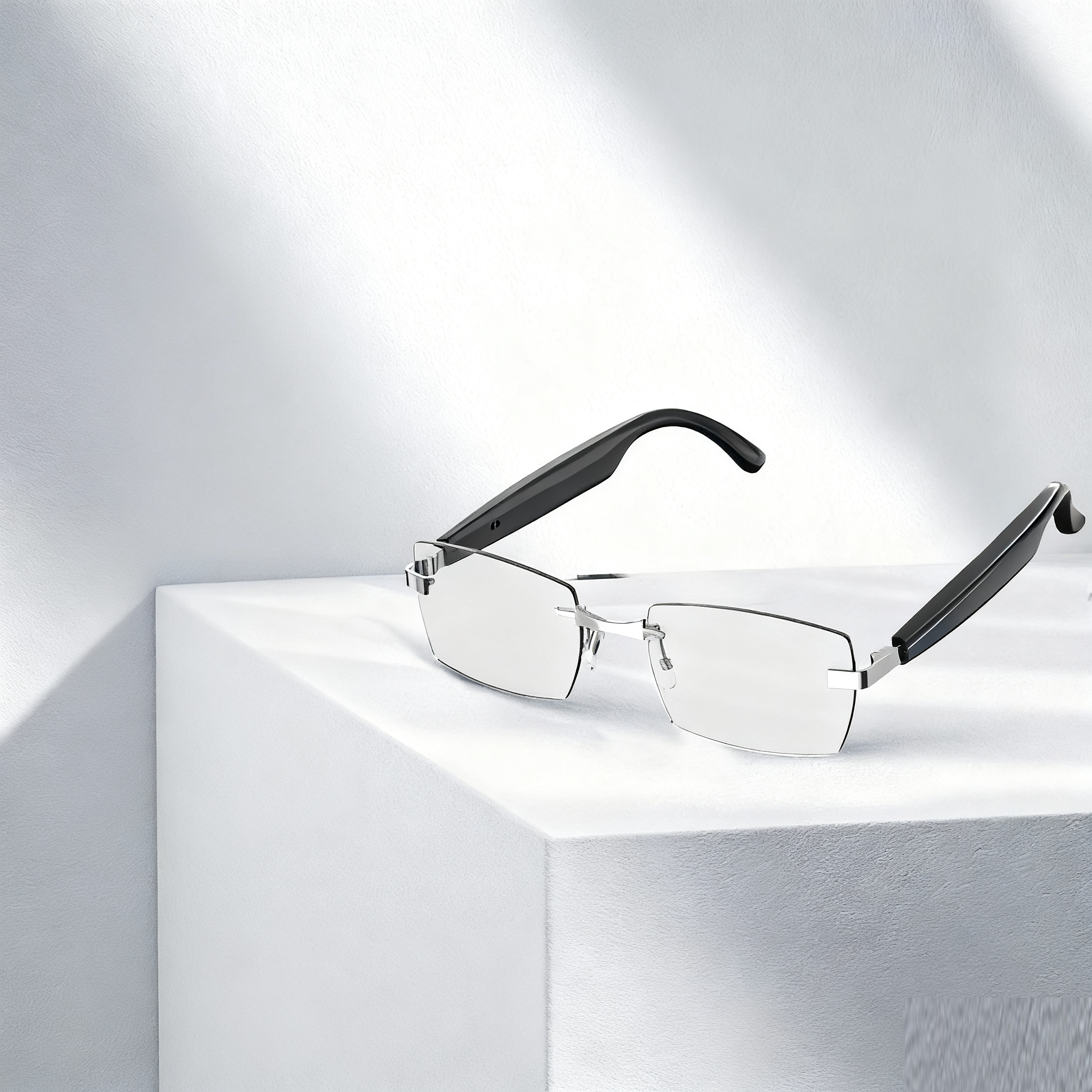 Lunettes Traducteur IA HY-C8 — 75 Langues Bluetooth Conférence