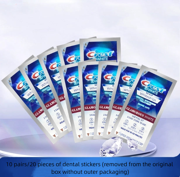 Dentifrice Crest 3D White — Blanchiment Rapide & Élimination Taches Jaunes