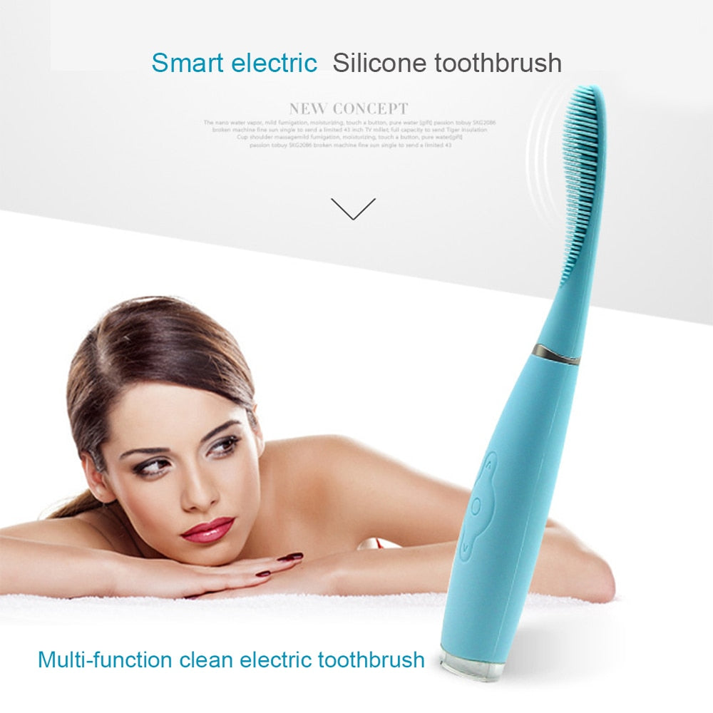 Brosse à Dents Électrique Sonique — Rechargeable USB, Waterproof & Blanchissante