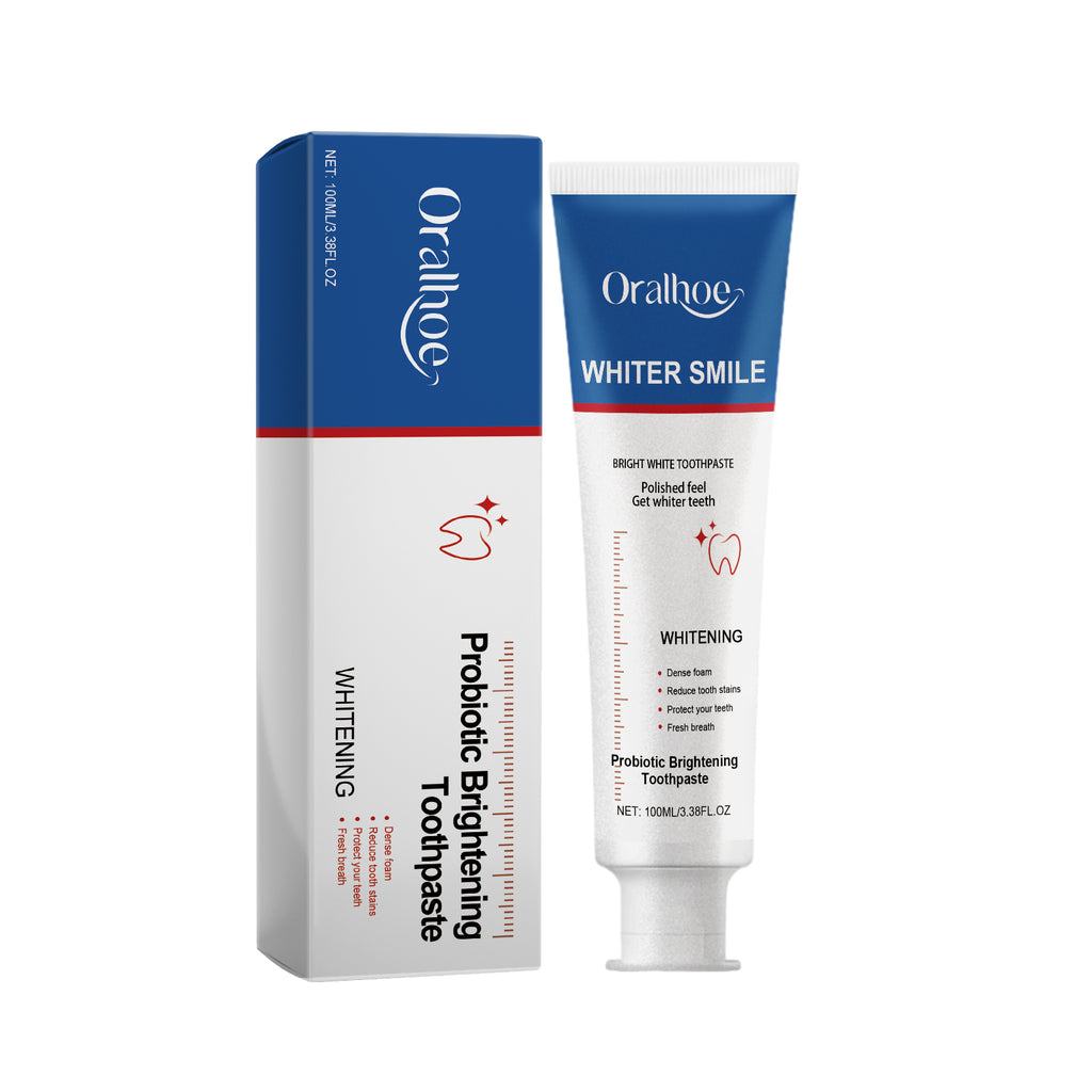 Dentifrice Enzyme Blanchissant — Anti-Taches Jaunes, Réparation Émail & Haleine Fraîche