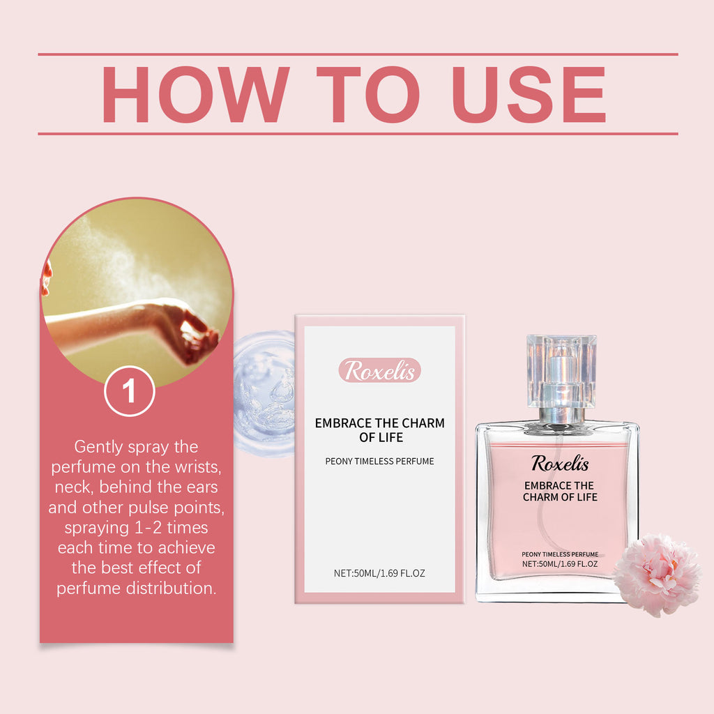 Parfum Pivoine Éternel — Fragrance Florale, Charme Naturel & Longue Tenue Femme