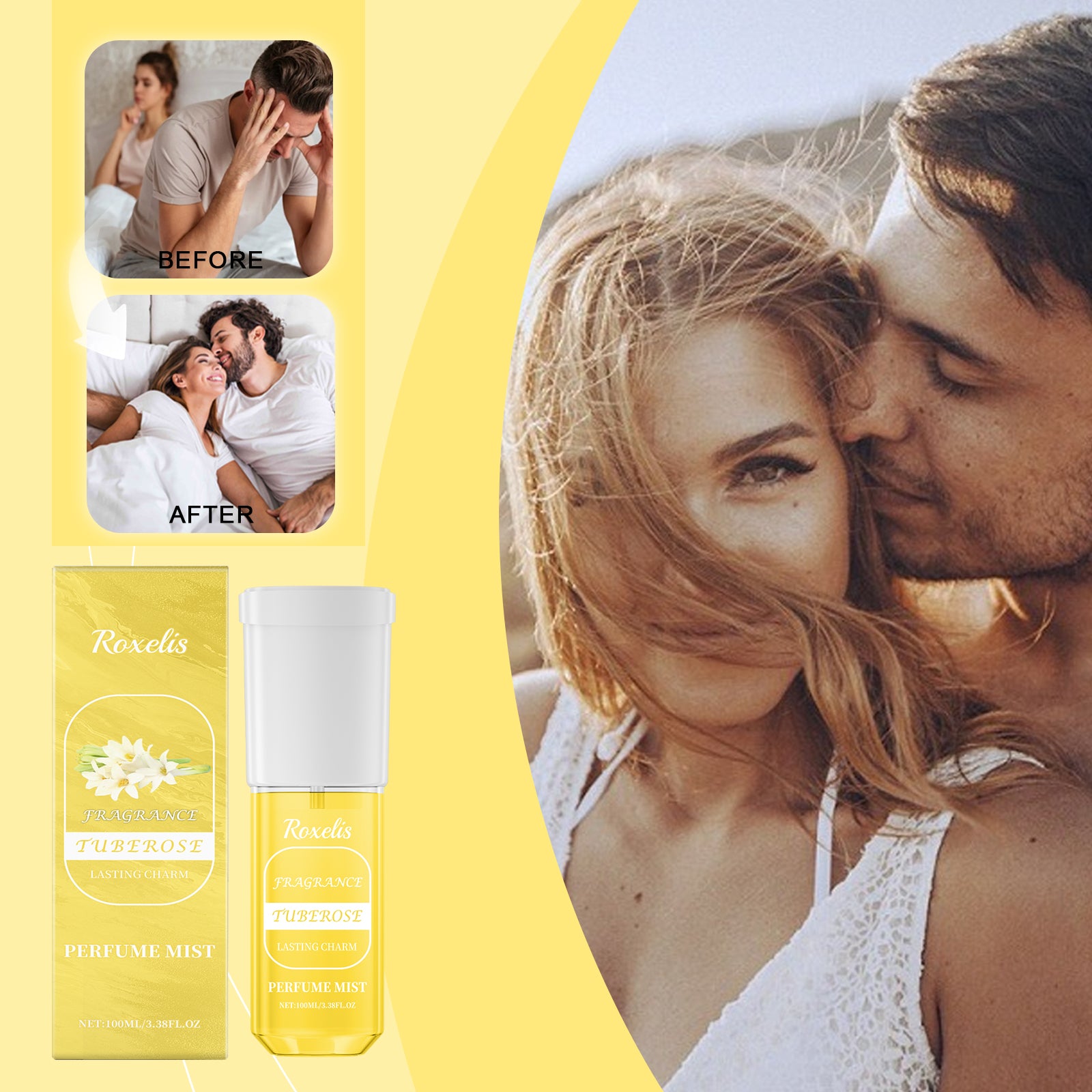 Parfum Tubéreuse Niche — Fragrance Florale, Élégante & Portable Femme