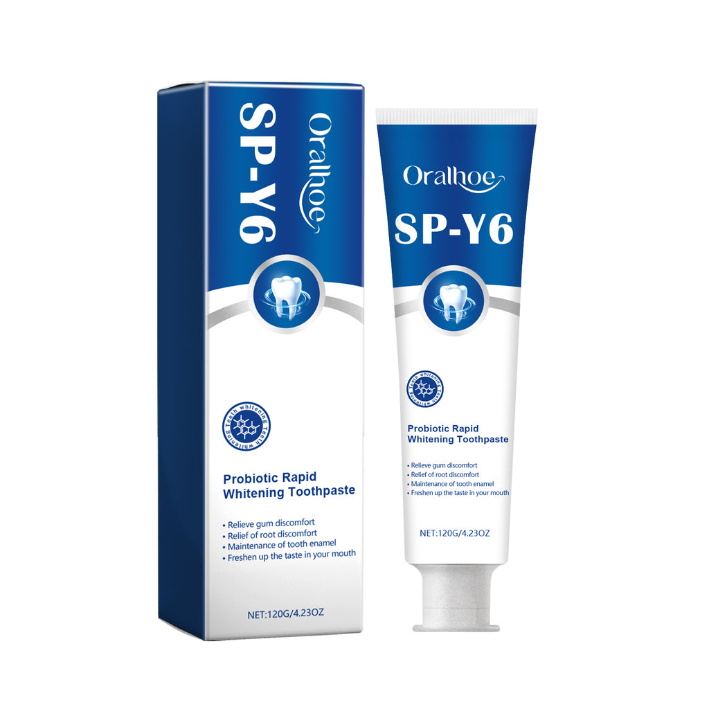 Dentifrice Probiotique Blanchiment Rapide — Anti-Tartre, Anti-Odeur & Dents Blanches